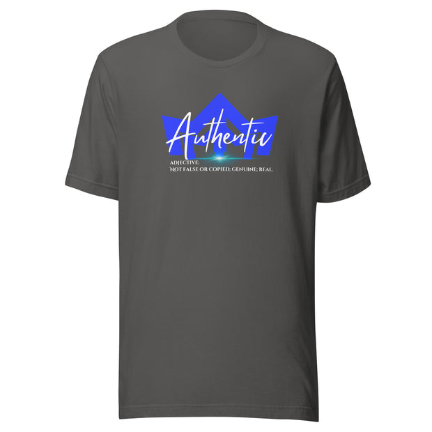 Blue MM Authentic Unisex T-Shirt