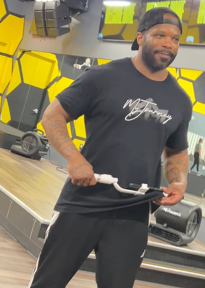 My Journey Black on Black Unisex Tee