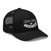 MM Mind Your Business Throwback Trucker Hat